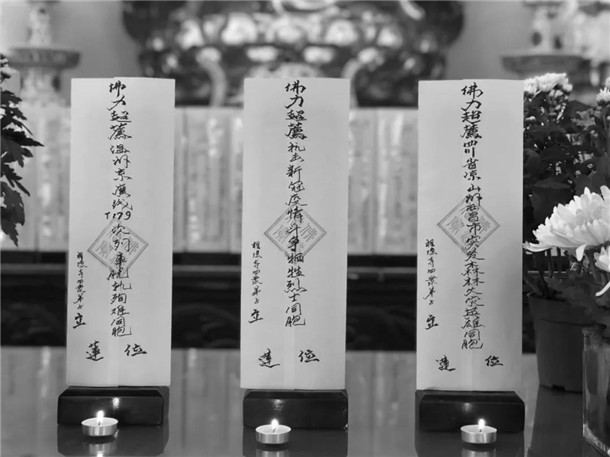 合肥佛教界深切悼念抗击新冠肺炎疫情斗争牺牲烈士和逝世同胞